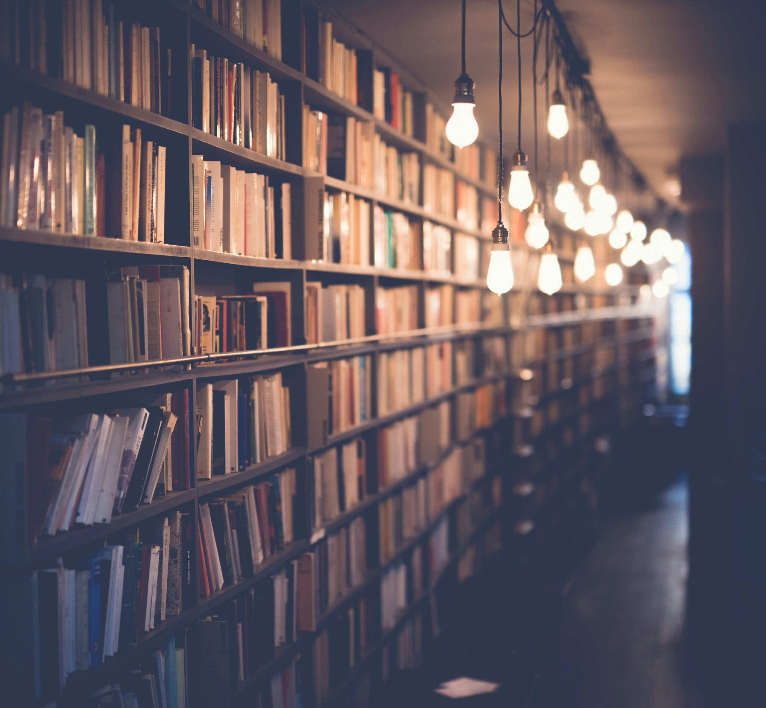 Licht In Der Bibliothek